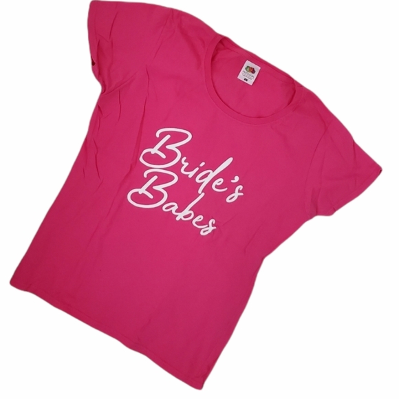 ✅ Bride's Babes Pink T-shirt - Picture 8 of 8